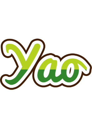 Yao golfing logo