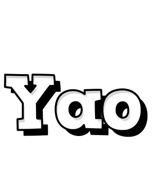 Yao snowing logo