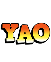 Yao sunset logo