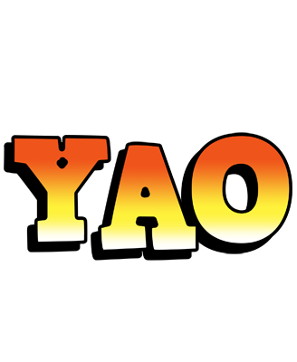 Yao sunset logo