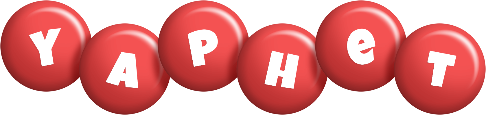 Yaphet candy-red logo