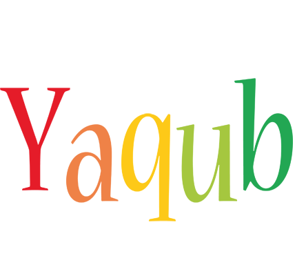 Yaqub birthday logo