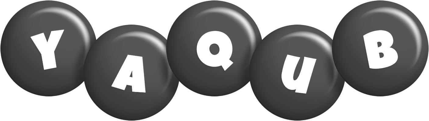 Yaqub candy-black logo