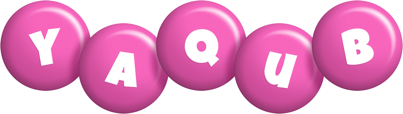 Yaqub candy-pink logo