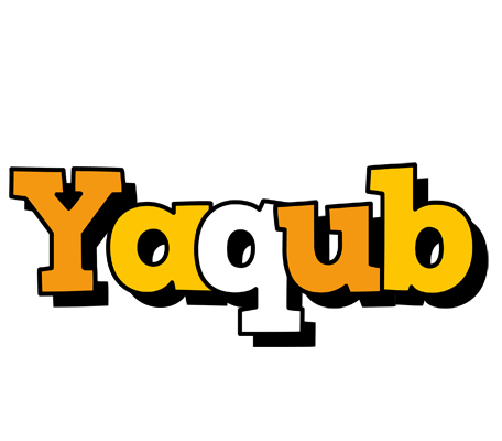 Yaqub cartoon logo