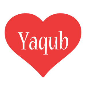 Yaqub love logo