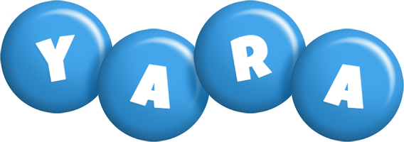 Yara candy-blue logo