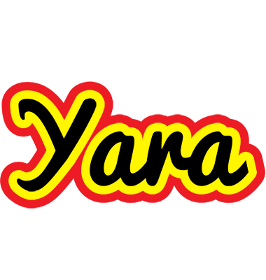 Yara flaming logo
