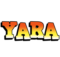 Yara sunset logo