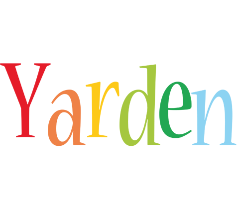 Yarden birthday logo