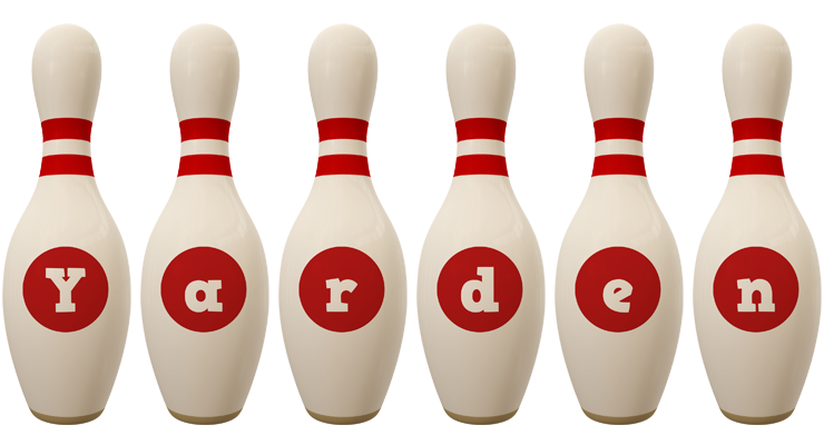 Yarden bowling-pin logo