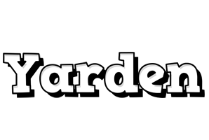 Yarden snowing logo