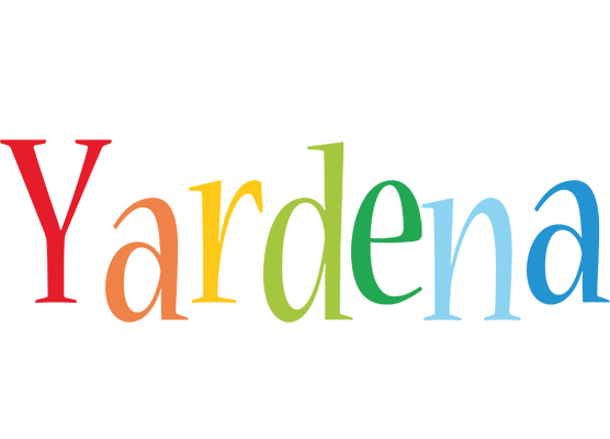 Yardena birthday logo