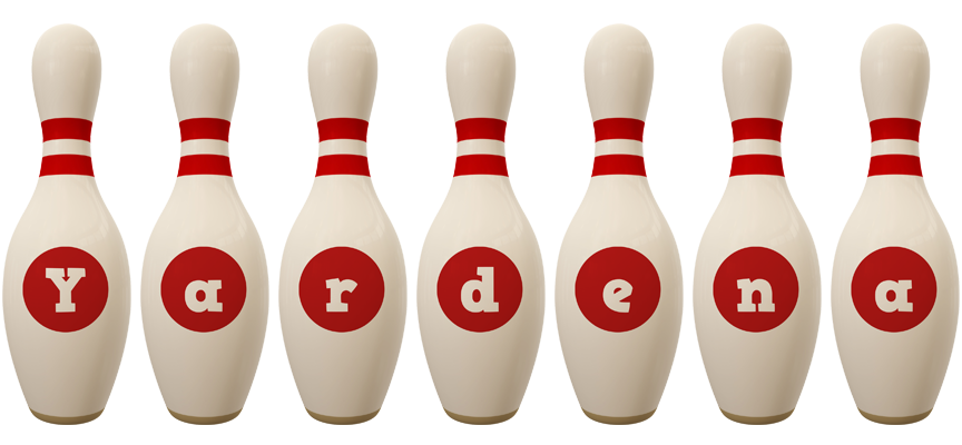 Yardena bowling-pin logo