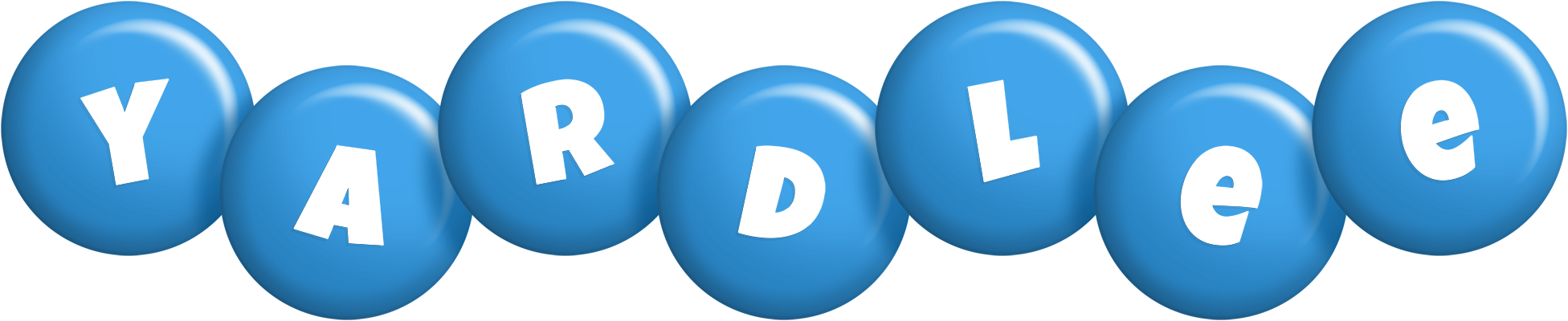 Yardlee candy-blue logo