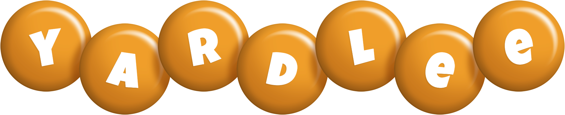 Yardlee candy-orange logo