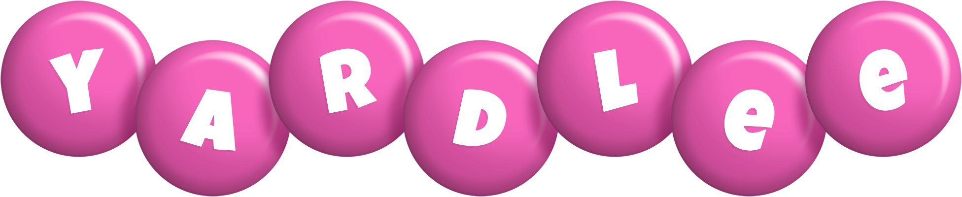 Yardlee candy-pink logo