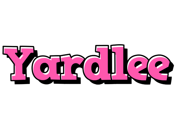 Yardlee girlish logo