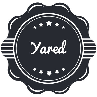 Yared badge logo