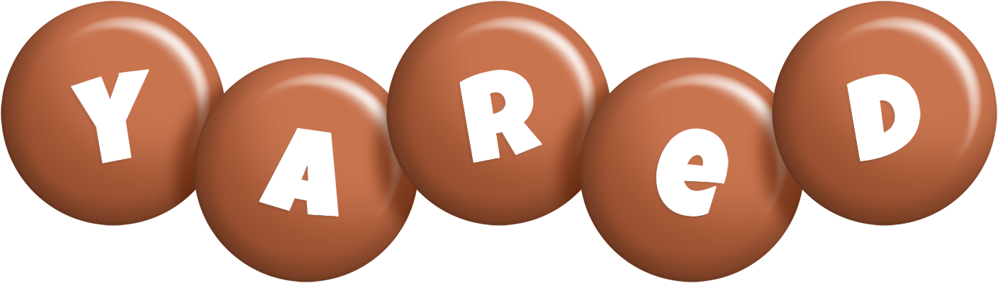 Yared candy-brown logo
