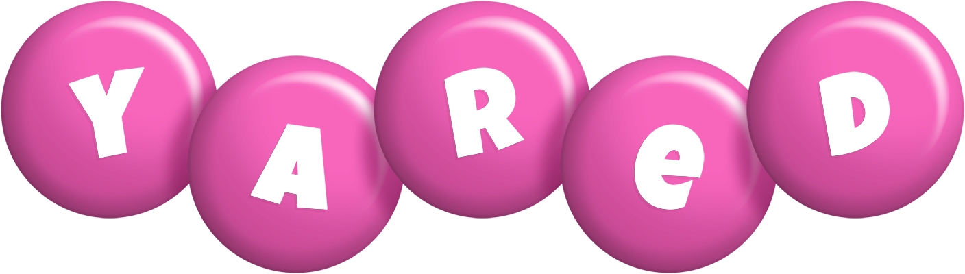 Yared candy-pink logo