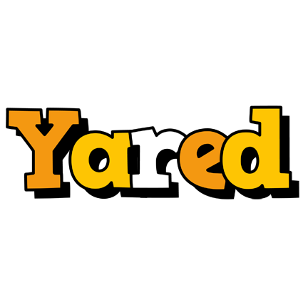 Yared cartoon logo