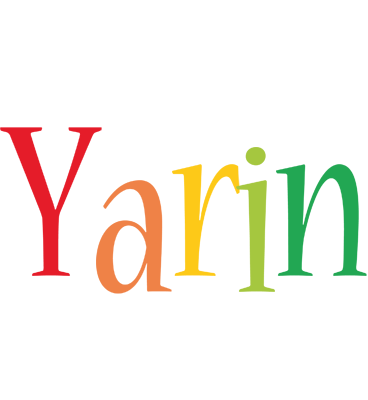 Yarin birthday logo