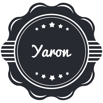 Yaron badge logo