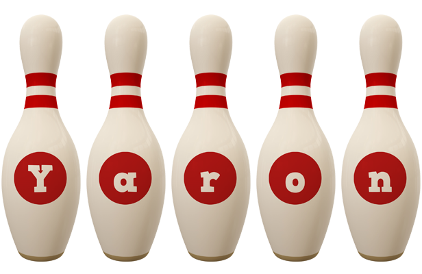 Yaron bowling-pin logo