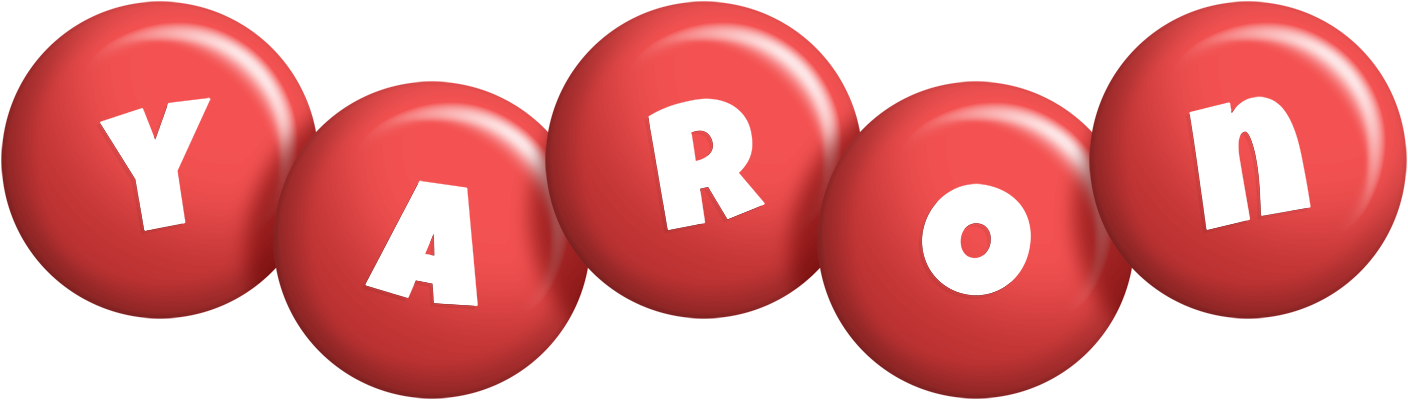 Yaron candy-red logo