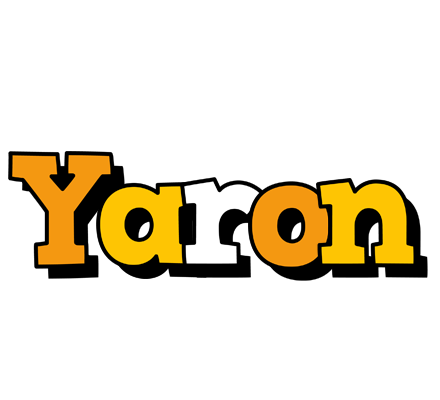 Yaron cartoon logo