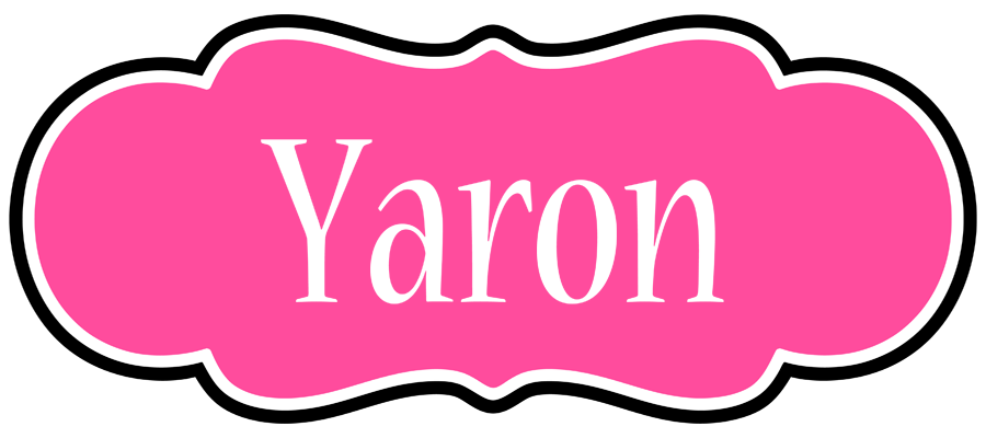 Yaron invitation logo