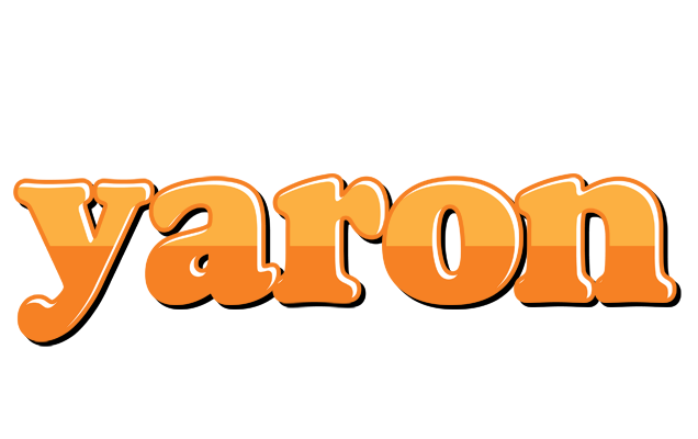 Yaron orange logo