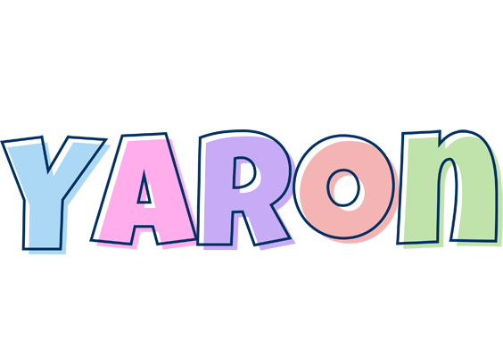 Yaron pastel logo
