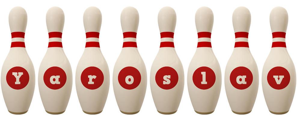 Yaroslav bowling-pin logo