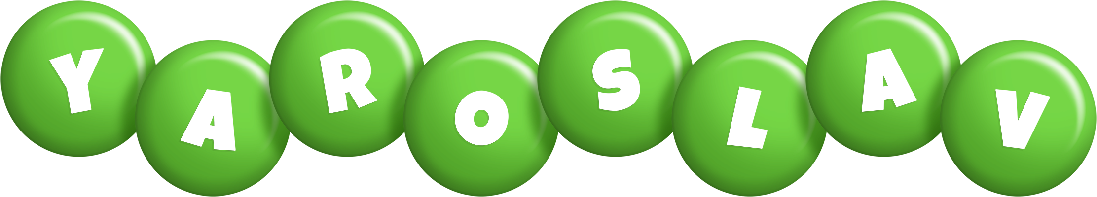 Yaroslav candy-green logo