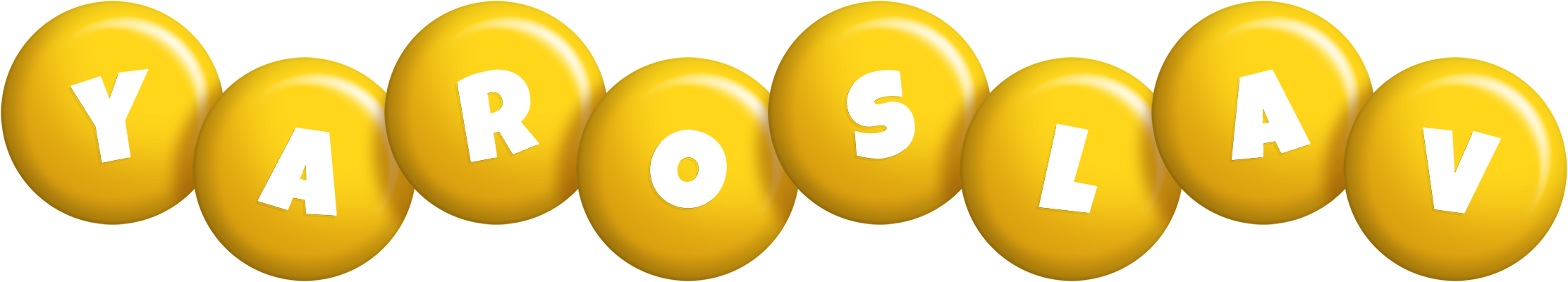 Yaroslav candy-yellow logo