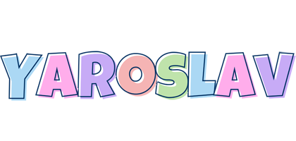 Yaroslav pastel logo