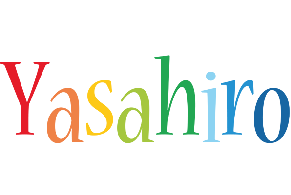 Yasahiro birthday logo