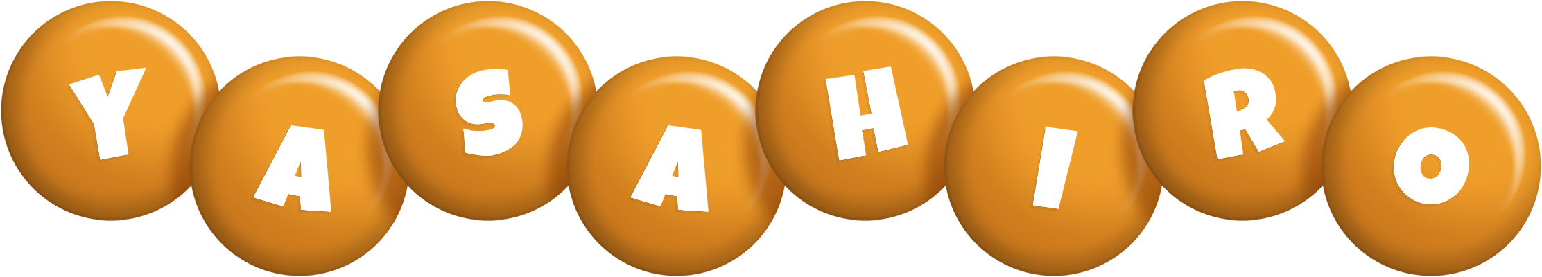 Yasahiro candy-orange logo