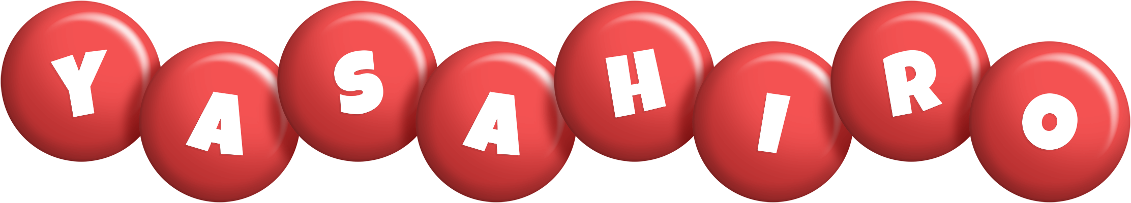 Yasahiro candy-red logo