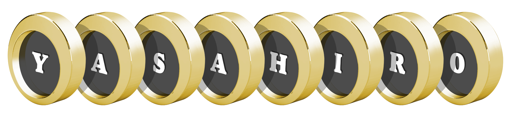 Yasahiro gold logo
