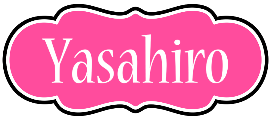 Yasahiro invitation logo