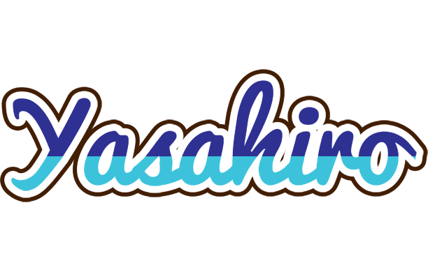 Yasahiro raining logo