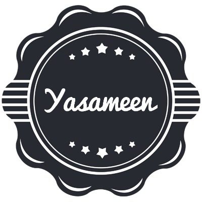 Yasameen badge logo