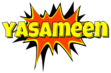 Yasameen bazinga logo