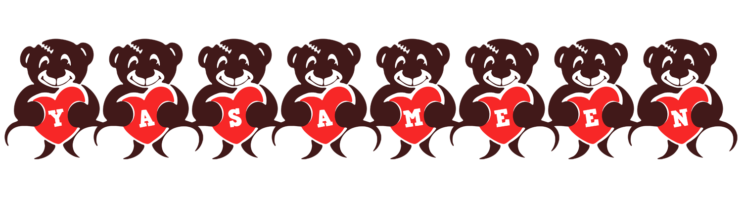 Yasameen bear logo