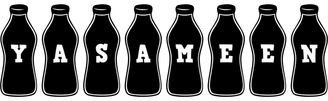 Yasameen bottle logo