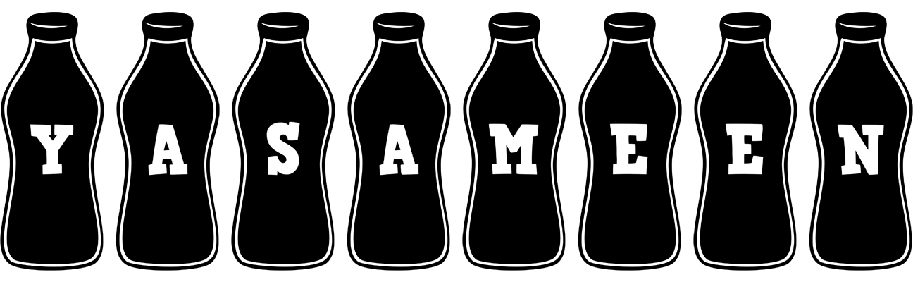 Yasameen bottle logo