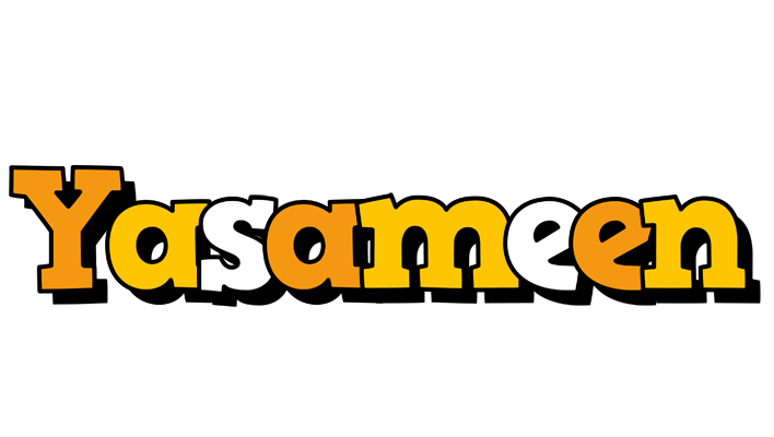 Yasameen cartoon logo